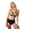 Escapist Print nursing bra with magnetic clips from Projectme