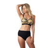 Escapist Print nursing bra with magnetic clips from Projectme