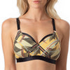Escapist Print nursing bra with magnetic clips from Projectme